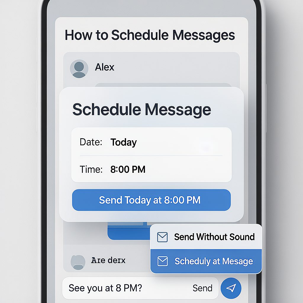 How to Schedule Messages on Telegram
