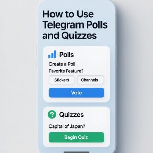 Telegram Polls and Quizzes