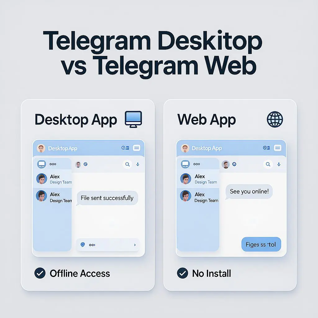 Telegram Desktop vs Telegram Web: Which Is Better