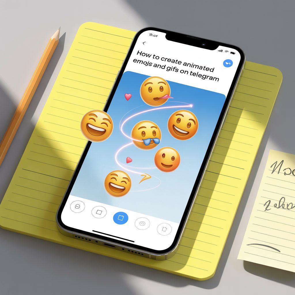 animated emojis on Telegram