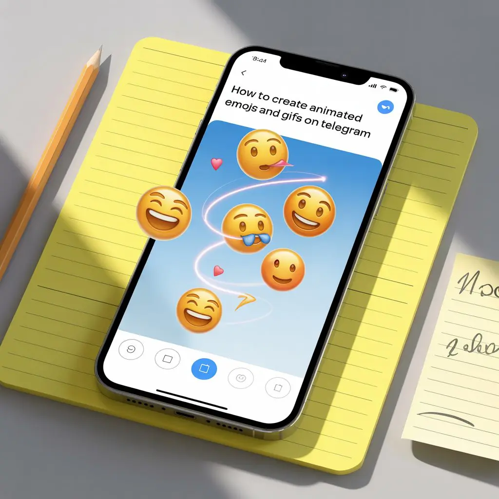 animated emojis on Telegram